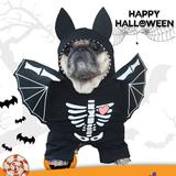 Realyc Pet Outfit Photograph Prop Washable Stylish Black Bat Pet Outfit