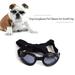 Abody Dog Sunglasses Dog Goggles Pet Glasses Protection Sunglasses Adjustable Black