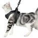Cat Harness and Leash Set Escape Proof Safe Cat Vest Harness for Walking Outdoor Adjustable Soft Mesh Breathable Body Harness Easy Control for Small Medium Large Cats