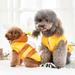 XWQ Pet Cosplay Costume Yellow Bee Appearance Keep Warmth Skin-friendly Cute Pet Dogs Hooded Coat for Winter