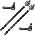 Detroit Axle - Inner and Outer Tie Rods for 2000-2004 Dodge Dakota RWD - [2000-2003 Durango RWD]