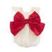 XWQ Pet Skirt Mesh Texture Silky Edge Bowknot Summer Kitty Clothes Dog Outfits Cupcake Skirt for Outdoor