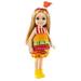 Barbie Club Chelsea Dress-Up Doll (6-inch Blonde) in Burger Costume with Pet and Accessories Gift for 3 to 7 Year Olds