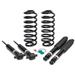 Front and Rear Air Spring to Coil Spring Conversion Kit - Compatible with 2007 - 2014 Cadillac Escalade ESV 2008 2009 2010 2011 2012 2013