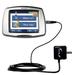 Gomadic Intelligent Compact AC Home Wall Charger suitable for the Garmin StreetPilot C550 - High output power with a convenient foldable plug design