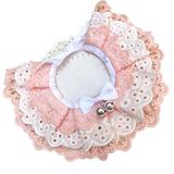 Bandana for Cats Princess Cat Collar with Bell Bib Cute Lace Dog Cat Bandanas Scarf Accessories Bowknot Cat Costumes Small Dogs Outfit for Party