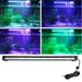 SHCKE Aquarium air Bubble Light RGB LED Fish Tank Light with 16 Colors 4 Modes Remote Control IP68 Submersible LED Aquarium Lamp for Turtle Tank Betta Shrimp