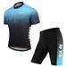 Men s Summer Short Suits Cycling Set Cycling Jersey with 5D Padded Riding Shorts Quick Dry Breathable Cycling Jersey Set for Outdoor Sport Cycling Biking