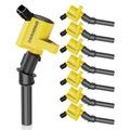 SPARKWHIZ 8 Pack DG508 High Performance Ignition Coil Fit for 04-08 F-150 Expedition V8 4.6 5.4L - 19% More Energy