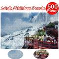 QISIWOLE 500 Piece Puzzles for Adults - Jigsaw Puzzles 500 Pieces - 500 Piece Puzzle - Natural Scenery City Street View- Beautiful and Modern Jigsaw Puzzle for Adults Teens clearance under $10