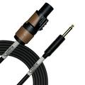 4 Castline Gold 1/4 TS to 2 pole Neutrik SpeakON Speaker Cable Mogami 3082