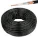 RG8X Extension Cable 100ft MOOKEERF Flexible Low Loss Coaxial Cable for Wired & Wireless Network Router 4G Antenna Black Cable Impedance 50 Ohm RG8X RF Coax Pigtail Cable