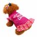 Pet Clothes Little Small Dog Hoodies Cute Printed Vest Fashion Puppy T Shirt Dog Cat Dog Sweatshirt Hot Pink Medium