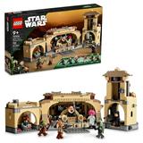 LEGO Star Wars Boba Fettâ€™s Throne Room Building Kit 75326 with Jabba The Hutt Palace and 7 Minifigures Star Wars Building Set Great Gift For Star Wars Fans Boys Girls Kids Age 7+ Years Old