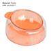 Ruanlalo Practical Pet Bowl Easy to Clean for Indoor Multifunctional