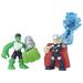 Playskool Heroes Marvel Super Hero Adventures Hulk and Thor