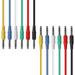 AxcessAbles 1/4-inch (6.35mm) TRS to 1/4-inch (6.35mm) TRS Multi-Color Balanced Stereo Patch Cables 6-Pack (3ft) Outboard Gear Patchbay Studio Cables External Effects Digital Analog Effects