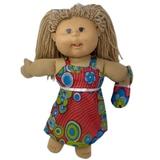 Doll Clothes Superstore Red Sundress Fits 18 Inch Girl Dolls And Cabbage Patch Kids