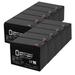 12V 15AH F2 Battery Replaces Drive Medical Design Phoenix 3 - 10 Pack