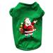 Xinhuaya Christmas Pet Dog Clothes Cotton Shirt for Pet Puppy Tee Shirts Dogs Costumes Cat Tank Top Vest Green L