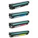 PrinterDash Compatible Replacement for LBP-9100CDN/LBP-9500CDN/LBP-9600CDN High Yield Toner Cartridge Combo Pack (BK/C/M/Y) (CRG-122H-COMBO)