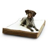 Happy Hounds Oscar Sherpa Orthopedic Dog Bed Latte Medium (42 x 30 in.)