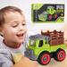 Toy Cars for 3 Year Old Boys Combination Car Toy Set Disassembly And Assembly Farmer Car With Screwdriver ABS Car Model