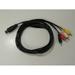 3 Replacement DIN Audio Video Composite Cable for Atari Commodore VIC and Texas Instruments Computers