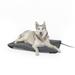 K&H Pet Products Lectro-Soft Outdoor Heated Pet Bed Gray Large 25 X 36 Inches