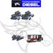 Oracle 11-13 Jeep GC Led Headlight Triple Halo Kit Colorshift-Bc1 CNTLR