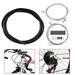 TSV Universal Bike Bicycle Front Brake Cable and Rear Brake Cable Cuttable Brake Cable Housing Replacement Kit Suitable for Mountain Bikes and Road Bikes