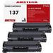 Amstech Compatible Tone for Canon 137 CRG137 for Canon ImageClass MF212w MF216n MF227dw MF229dw LBP151dw MF244dw MF232w MF247dw Printer(Black 3-Pack)