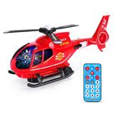 LiveGo Airplane Toy with Infrared Remote Control Plane Toys Helicopter with Flashing Lights and Music for 3+ Kids Toddlers Boys Girls Gift