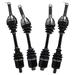 AutoShack Front and Rear New ATV CV Axle Drive Shafts Assembly Set of 4 Replacement for 2005 Polaris Sportsman MV7 Sportsman 700 Sportsman 600 Sportsman 400 Sportsman 500 HO Sportsman 700 EFI