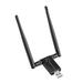 Wireless USB WiFi Adapter for PC - 802.11AC 1200Mbps Dual 5Dbi Antennas 5G/2.4G WiFi USB for PC Desktop Laptop MAC Windows 10/8/8.1/7/Vista/XP/Mac10.6/10.13 WiFi USB Computer Network Adapters