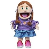 14 Amy Peach Girl Hand Puppet