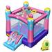 Infans Inflatable Bounce House 3-in-1 Princess Theme Inflatable Castle w/ 735W Blower