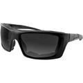 Bobster Trident Convertible Polarized Smoked Clear and Amber Lens Goggles