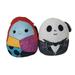 Squishmallows Official Kellytoys Plush 8 Inch Jack and Sally Skellington Nightmare Before Christmas Set Super Soft Animal Plush Stuffed Toy