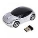 Wireless Car Mouse 2.4G Cool Sport Car Shaped Mouse Wireless Optical Mouse Cordless Computer Mice 1600 DPI with USB Receiver Ergonomic Gaming Optical Mice fits for PC Laptop Desktop Mac