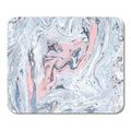 LADDKE Watercolor Ink Abstract Color Oil Paint on Water Mable Retro Vintage Filter Blue Blob Mousepad Mouse Pad Mouse Mat 9x10 inch