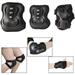 Knee Pads 6 Pieces Kids Knee and Elbow Pads Wrist Guards for Roller Skates Cycling