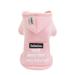 Pet Dog Clothes Dog Hoodies Warm Two-Feet Sweater Pet Custume Dog Garment Pet Supplies for Dog Size S Pink