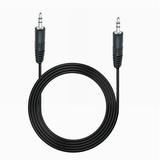 FITE ON Compatible 6ft Black Premium 3.5mm Audio Cable AUX-In Cord Replacement for Jawbone Jambox 39115 BBR 40210 BBR Speaker