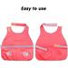 Size L Pink Dog Reflective Vest Dog Reflective Clothing Outdoor Reflective Printing Waterproof Oxford Cloth Four Seasons Universal Pet