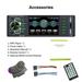 3.8 Single 1 DIN Car Audio Radio MP5 Player AUX USB FM Mirror Link Dual Remote