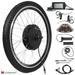 Voilamart 48V 1500W E Bike Conversion Kit Ebike Conversion Kit Mens Bike Electric Bike Kit Ebike Kits Electric Hub Motor 26 inch Rear Wheel Hub Motor E Bike Kit Electric Motor Kits for Bikes