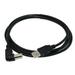 10ft Right Angle USB Cable for: Canon Pixma MX410 Wireless Office All-In-One Printer - Black