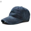 Fashion Solid Color Hip Hop Hat Unisex Adjustable Baseball Cap Sports Snapback