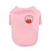 Comfy Soft Tops Dog Clothes Small Dogs Apparels Puppy T shirt Christmas for Pets Doggie Party Shirt A2-Pink X-Large